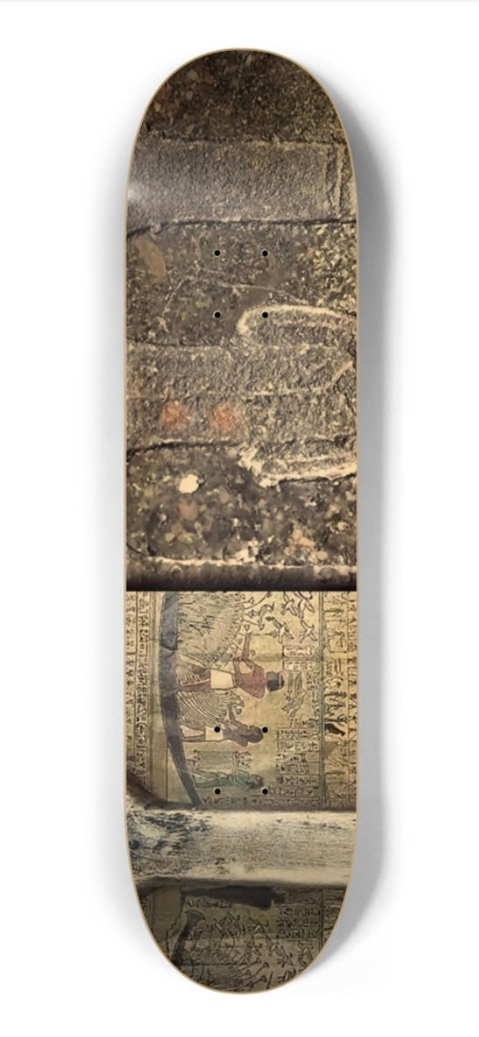 Hieroglyphic Skateboard deck